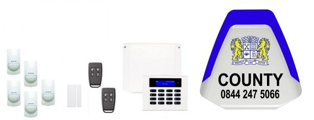 Hampshire served by County Security Systems for Burglar_Alarms & Security_Systems