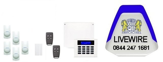 Northampton served by Livewire Alarm Installers - Orisec Intruder Alarms and Home Automation