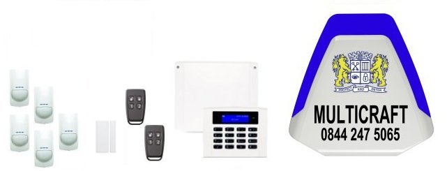 the Northern Home Counties served by Multicraft Security Systems